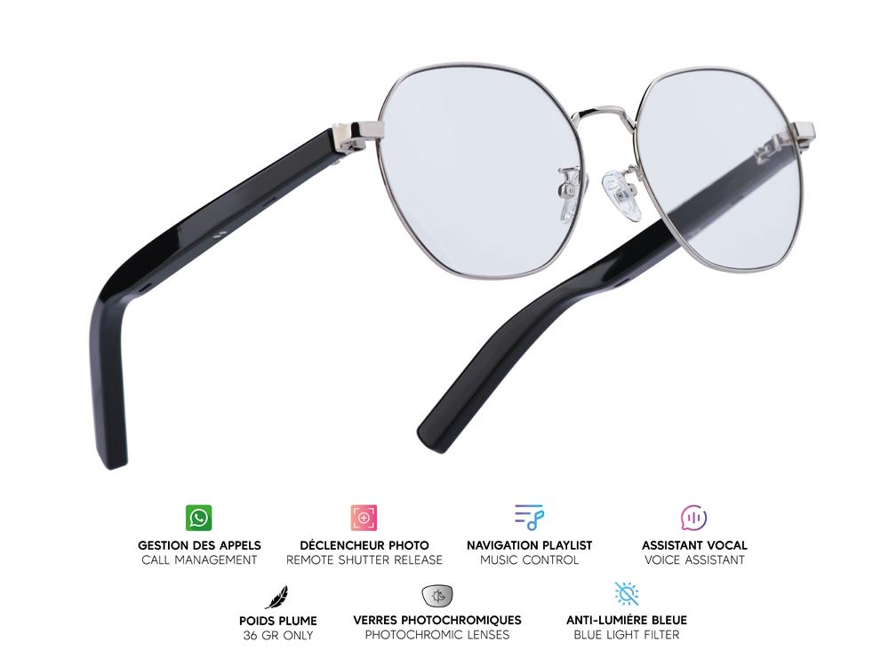 Lunettes connectées Mogie. - Modèle Orion