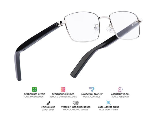 Lunettes connectées Mogie. - Modèle Nova