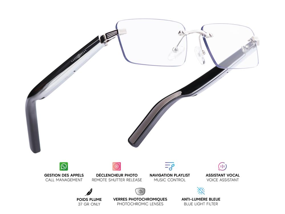 Lunettes connectées Mogie. - Modèle Altair