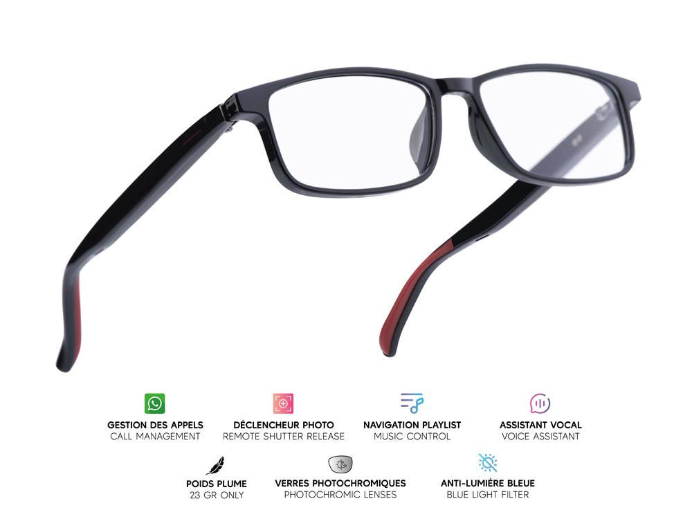 Lunettes connectées Mogie. - Modèle Lunor