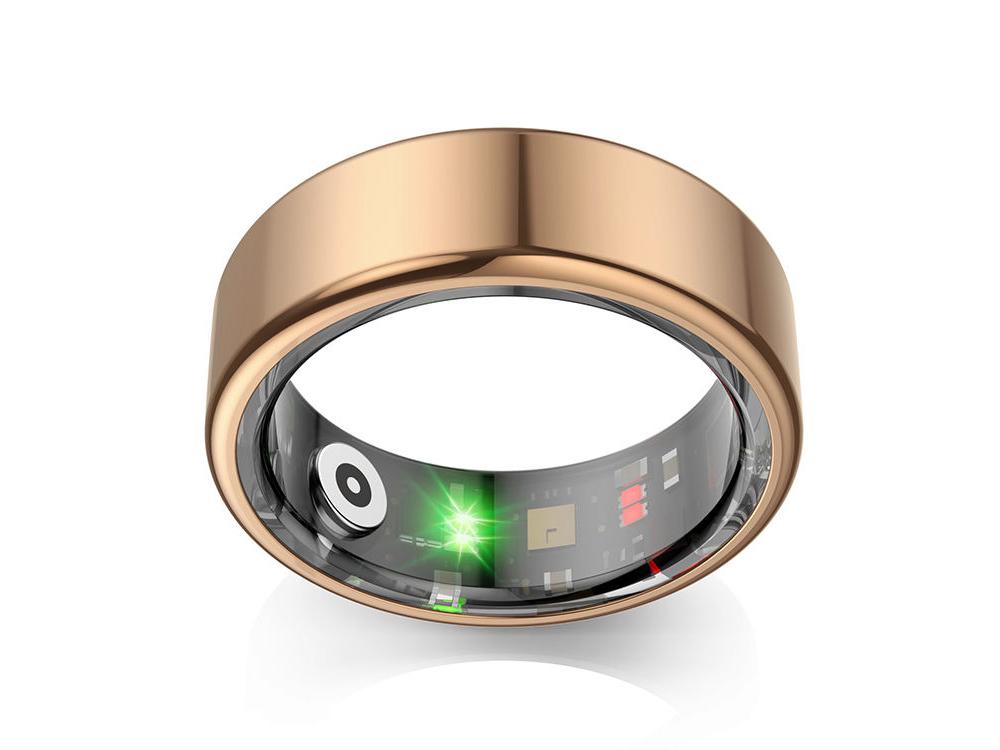Bague connectée Mogie.avec étui - Modèle Titan - Coloris Or Rose