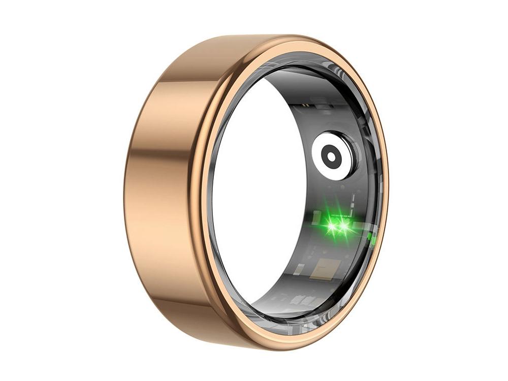 Bague connectée Mogie.avec étui - Modèle Titan - Coloris Or Rose