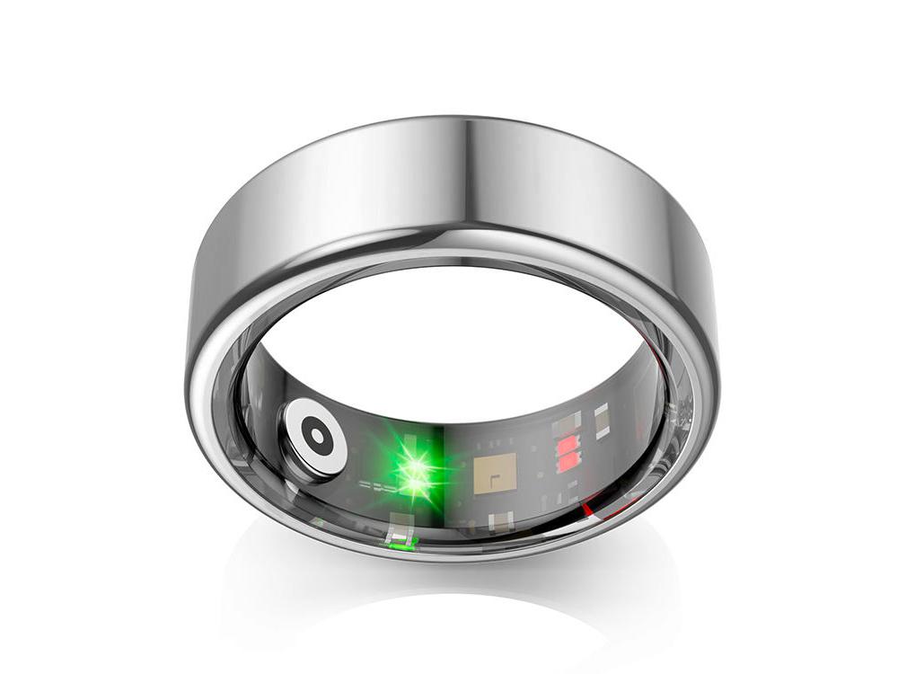 Bague connectée Mogie.avec étui - Modèle Titan - Coloris Argent